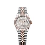 Rolex Datejust 31 278381RBR (2024) - Zilver wijzerplaat 31mm Staal (1/8)