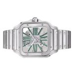 Cartier Santos WHSA0027 (2025) - Transparant wijzerplaat 48mm Staal (4/6)