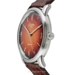 Glashütte Original Sixties 1-39-52-13-02-04 (Unknown (random serial)) - Orange dial 39 mm Steel case (5/8)