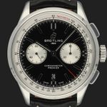 Breitling Premier AB0118371B1P2 (2021) - Zwart wijzerplaat 42mm Staal (2/8)