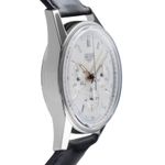 TAG Heuer Carrera Calibre HEUER 01 CAR201AA.BA0714 (Unknown (random serial)) - White dial 43 mm Steel case (7/8)
