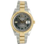 Rolex Datejust II 116333 (2015) - Grey dial 41 mm Gold/Steel case (2/7)