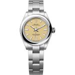 Rolex Oyster Perpetual 28 276200 (2025) - Beige wijzerplaat 28mm Staal (1/1)