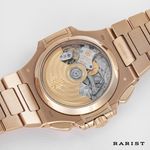 Patek Philippe Nautilus 5980/1R-001 (Unknown (random serial)) - Black dial 41 mm Rose Gold case (4/7)