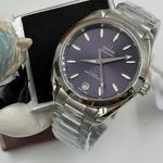 Omega Seamaster Aqua Terra 220.10.34.20.10.002 (2023) - Purple dial 34 mm Steel case (1/8)