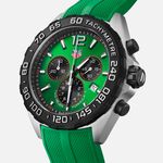 TAG Heuer Formula 1 Quartz CAZ101AP.FT8056 (2024) - Groen wijzerplaat 43mm Staal (1/1)