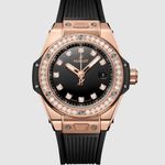 Hublot Big Bang 485.OX.1280.RX.1204 (2023) - Zwart wijzerplaat 33mm Roségoud (1/1)