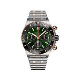 Breitling Chronomat UB0136251L1U1 (2024) - Groen wijzerplaat 44mm Goud/Staal (1/1)