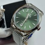 Omega Seamaster Aqua Terra 220.10.38.20.10.002 (2023) - Green dial 38 mm Steel case (1/8)