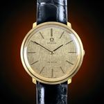 Omega De Ville 111.077 (1971) - Gold dial 33 mm Gold/Steel case (1/8)