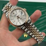 Rolex Datejust 36 126201 (2024) - Grijs wijzerplaat 44mm Goud/Staal (8/8)