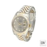Rolex Datejust 36 16233 (1996) - Grey dial 36 mm Gold/Steel case (5/8)
