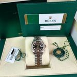 Rolex Lady-Datejust 279171 (2016) - Bruin wijzerplaat 28mm Staal (1/1)