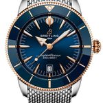 Breitling Superocean Heritage UB3112161C1A1 (2026) - Blue dial 44 mm Gold/Steel case (1/1)