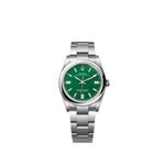 Rolex Oyster Perpetual 36 126000 (2025) - Groen wijzerplaat 36mm Staal (1/1)