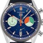 TAG Heuer Carrera CBS2213.FN6002 (2025) - Blue dial 39 mm Steel case (1/7)