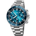 Oris Aquis Chronograph 01 771 7793 4155-07 8 23 01PEB (2026) - Blauw wijzerplaat 44mm Staal (1/1)