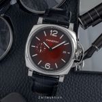 Panerai Luminor Due PAM01424 (Unknown (random serial)) - Red dial 42 mm Steel case (3/8)