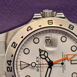 Rolex Explorer II 216570 (2021) - White dial 42 mm Steel case (1/5)