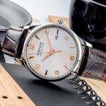 Union Glashütte Noramis D005.407.16.037.01 (Unknown (random serial)) - White dial 40 mm Steel case (2/8)