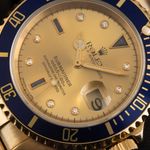 Rolex Submariner Date 16618 (1988) - 40 mm Yellow Gold case (3/8)