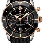 Breitling Superocean Heritage UB0156H11B1S1 (2026) - Black dial 42 mm Gold/Steel case (1/1)