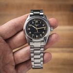 Longines Spirit L3.809.4.53.6 (2026) - Zwart wijzerplaat 40mm Staal (3/8)