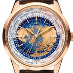 Jaeger-LeCoultre Geophysic Q8102520 (Onbekend (willekeurig serienummer)) - Blauw wijzerplaat 42mm Roségoud (2/3)