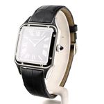 Cartier Santos Dumont WSSA0046 (2023) - Black dial 31 mm Steel case (2/8)