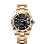 Rolex Sky-Dweller 336938 (2025) - Black dial 42 mm Yellow Gold case (1/1)