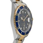 Rolex Submariner Date 16613 BLACK TIFFANY TRITIUM (Unknown (random serial)) - Blue dial 40 mm Steel case (7/8)