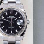 Rolex Oyster Perpetual Date 115234 (2021) - 34mm Staal (5/8)