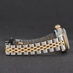 Rolex Lady-Datejust 69173 (1991) - Wit wijzerplaat 26mm Goud/Staal (6/8)