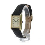 Cartier Tank 681006 (Unknown (random serial)) - Beige dial 23 mm Silver case (2/5)
