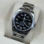 Rolex Air-King 126900 (2023) - Black dial 40 mm Steel case (8/8)