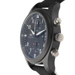 IWC Pilot Chronograph Top Gun IW388007 (Onbekend (willekeurig serienummer)) - Zwart wijzerplaat 46mm Keramiek (6/8)