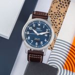 IWC Pilot Mark IW4421 (Onbekend (willekeurig serienummer)) - Zwart wijzerplaat 28mm Staal (1/8)