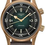 Longines Legend Diver L3.774.1.50.2 (2025) - Green dial 42 mm Bronze case (1/1)