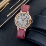 Cartier Ballon Bleu 36mm W6900456 (2008) - Silver dial 36 mm Rose Gold case (1/8)