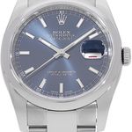 Rolex Datejust 36 116200 (2019) - Blue dial 36 mm Steel case (2/5)