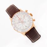 Breitling Navitimer RB0139211G1P1 (2026) - Silver dial 41 mm Red Gold case (2/8)