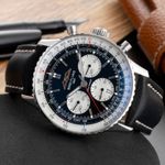 Breitling Navitimer 1 B01 Chronograph AB0138211B1P1 (Unknown (random serial)) - Black dial 43 mm Steel case (2/8)