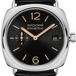 Panerai Radiomir PAM01572 (2026) - Zwart wijzerplaat 40mm Staal (1/1)