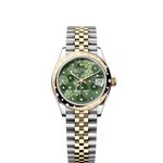 Rolex Datejust 31 278343RBR (2024) - Groen wijzerplaat 31mm Staal (1/1)