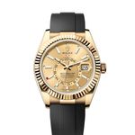 Rolex Sky-Dweller 336238 (2024) - Champagne dial 42 mm Yellow Gold case (1/1)