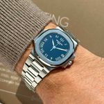 Patek Philippe Nautilus 3800 (2002) - Black dial 36 mm Steel case (5/8)