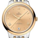 Omega De Ville 434.20.34.20.08.001 (2026) - Champagne wijzerplaat 34mm Goud/Staal (2/2)