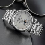 Longines Master Collection L2.409.4.87.6 (Onbekend (willekeurig serienummer)) - Parelmoer wijzerplaat 34mm Staal (2/8)