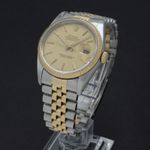 Rolex Datejust 36 16233 (1989) - Goud wijzerplaat 36mm Goud/Staal (2/7)