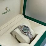 Rolex Lady-Datejust 279171 (2024) - Groen wijzerplaat 28mm Staal (3/8)